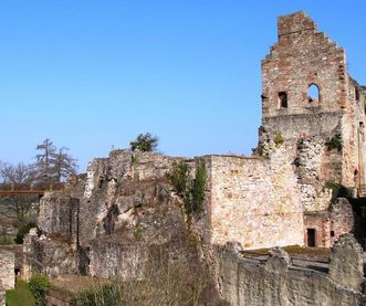 Oberburg der Hochburg bei Emmendingen