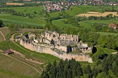 Luftaufnahme Hochburg bei Emmendingen