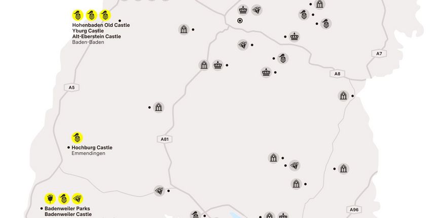 journey map "Southern upper Rhine valley"