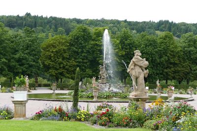 Schloss und Schlossgarten Weikersheim, Herkulesbrunnen; Foto: Staatliche Schlösser und Gärten Baden-Württemberg, Sonja Wünsch