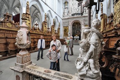 Kloster und Schloss Salem, Besucher; Foto: Staatliche Schlösser und Gärten Baden-Württemberg, Niels Schubert