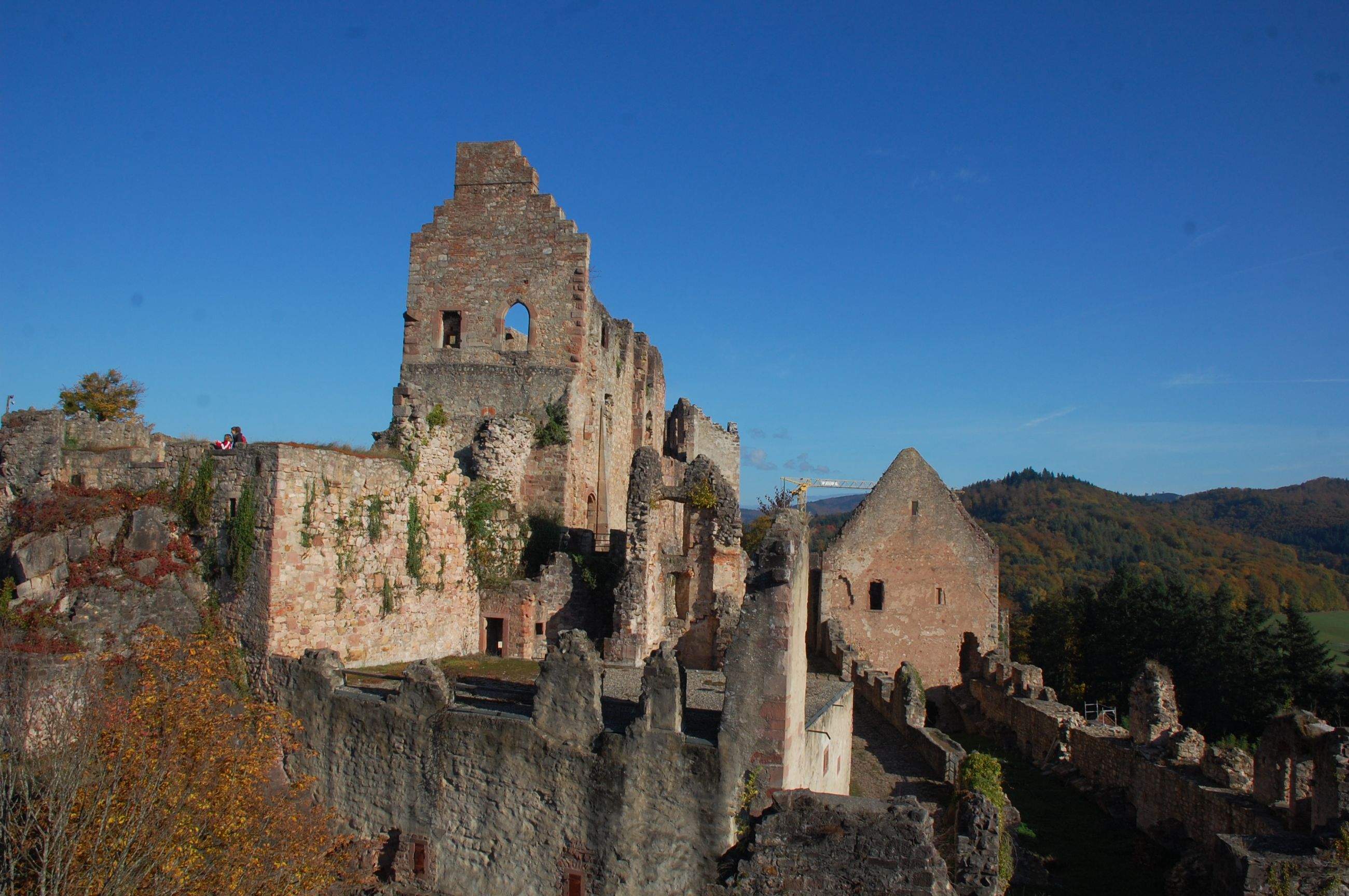 Außenansicht der Burg Emmendingen